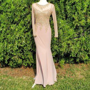 XSCAPE Formal Dress Size 4 Blush Color